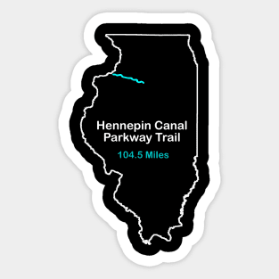 Hennepin Canal Parkway Trail Sticker